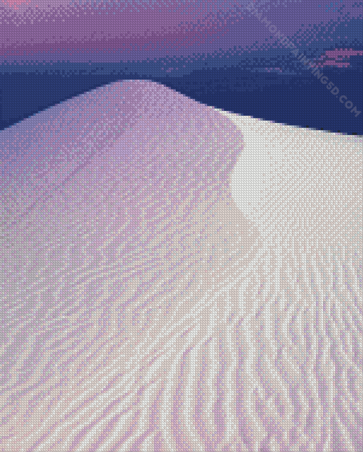 White Sand Dune Diamond Painting